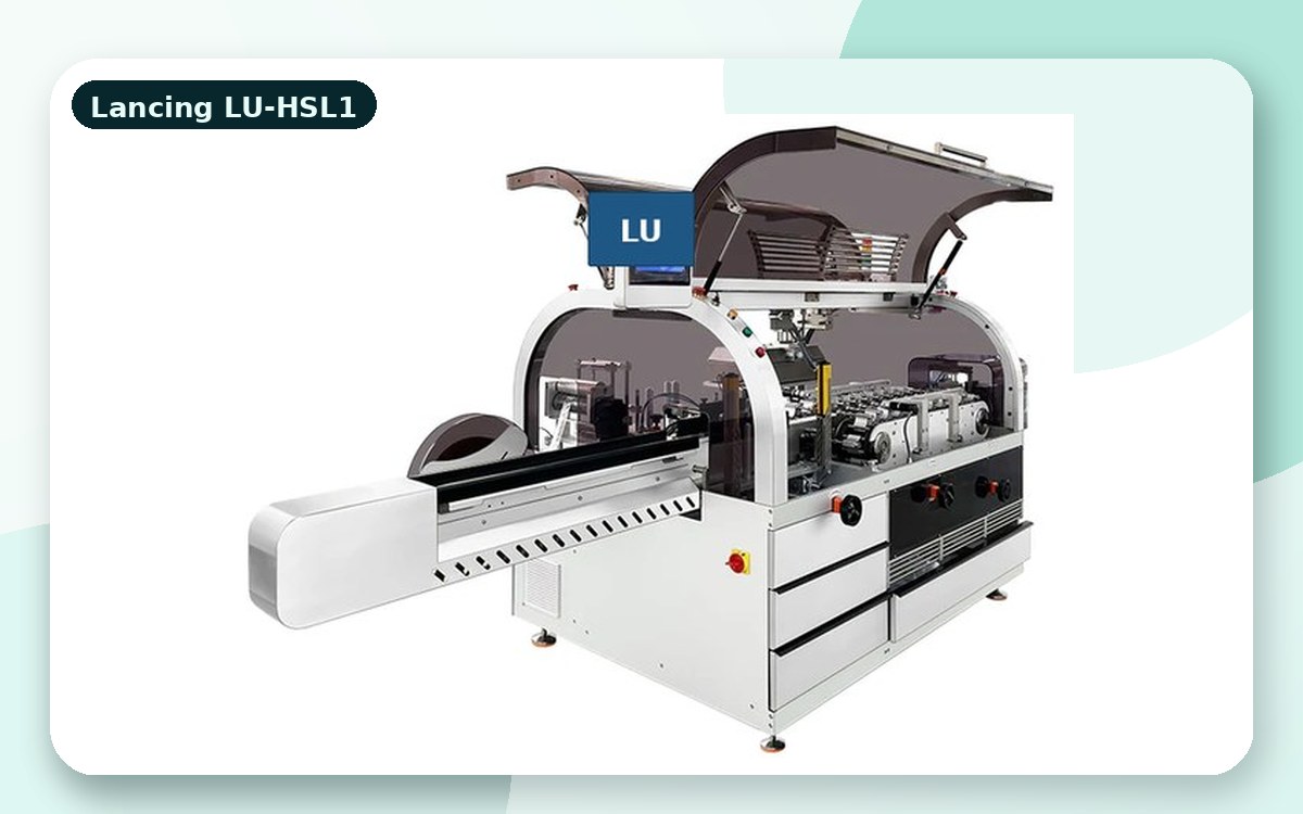 Horizontal sleeve labelling machine for tubes and small products